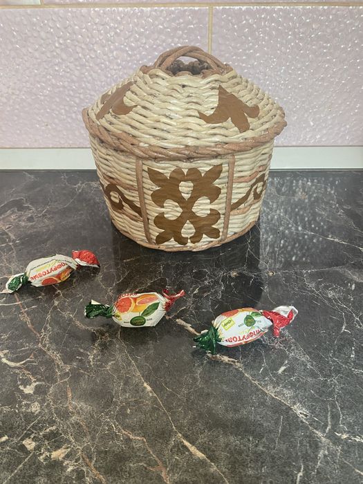 Плетенная юрта для пелочей