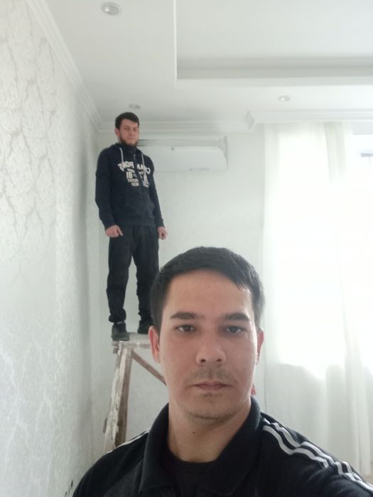 кондиционер установка.kandisaner ornatish