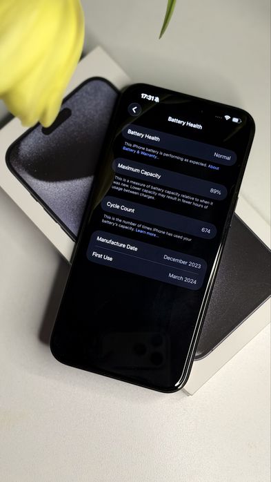 iPhone 15 pro max 256GB