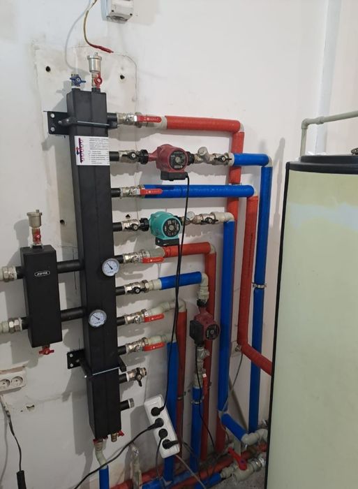 Отопление под ключ сантехника установка радиаторов