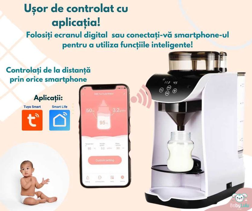 Espressor Inteligent pentru Lapte BabyLulu®