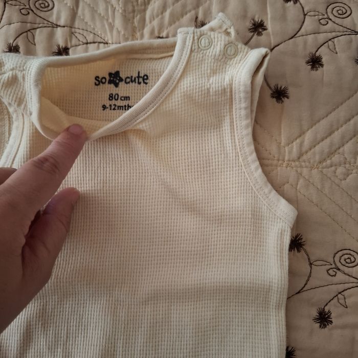 Бебешки бодита със къс ръкав.