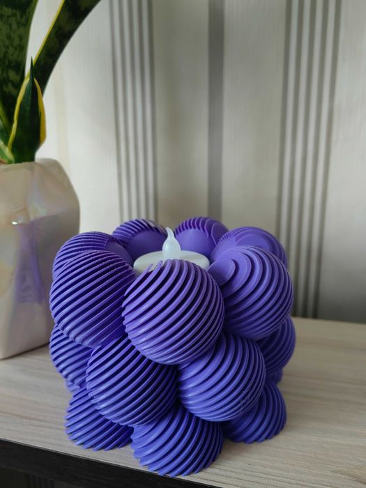 3Д принтиран свещник