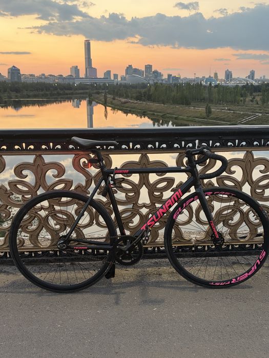 Fixed gear велосипед тсунами
