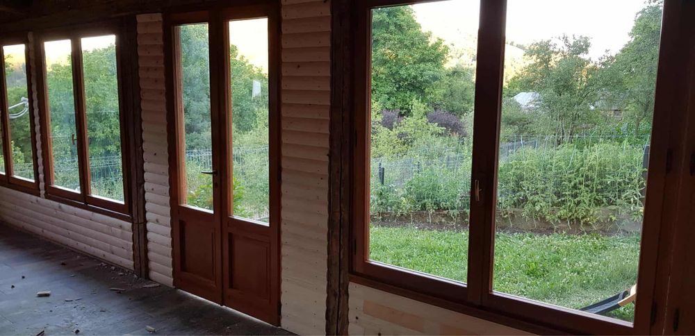 Gemuri lemn+usa+obloane- pachet complet sau separat