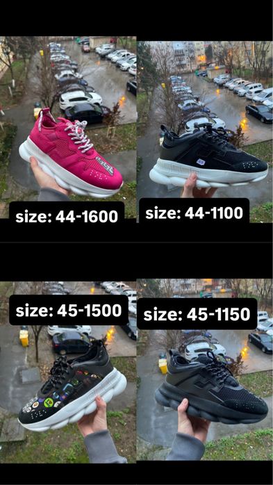 Versace chain reaction ( dior b23- of white - balenciaga