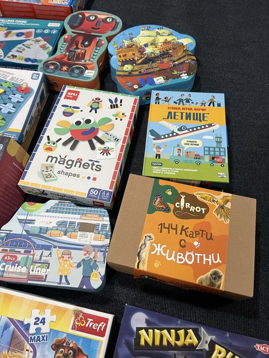 Детски Настолни игри и пъзели