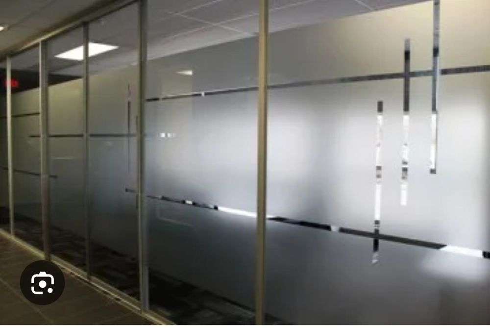 Тонировка окон витраж балкон матирование