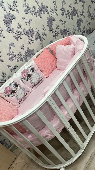 Кровать детская белая