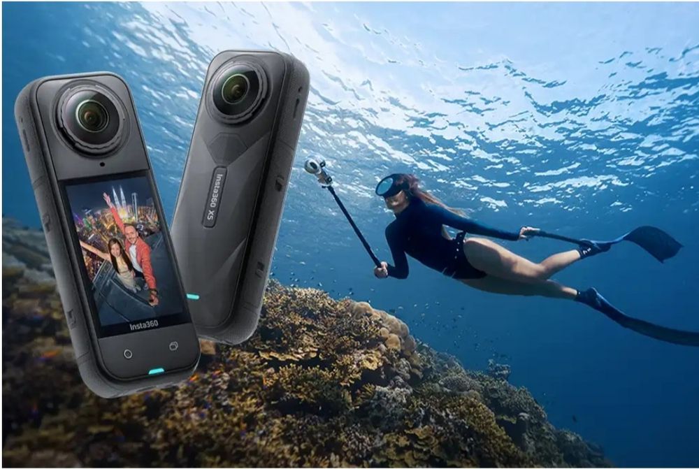 Insta360 x5 8k  360 Action camera