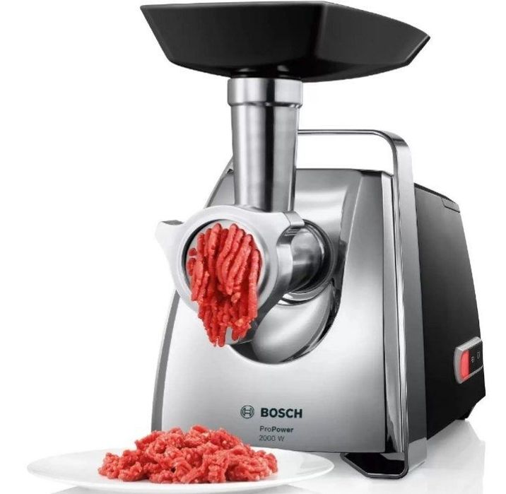 Мясорубка ProPower 2200 W Чёрный, хром Bosch MFW68660