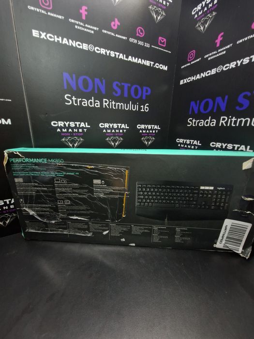 Kit tastatura si mouse Wireless LOGITECH MK850 - Sigilate