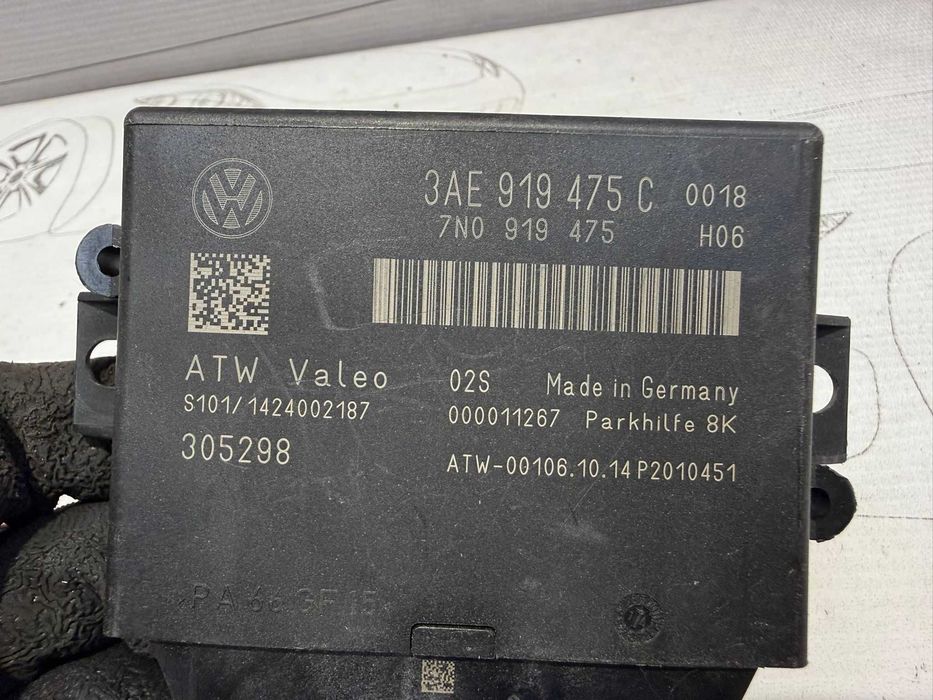 Modul parcare / Unitate control parcare (Parkhilfe 8K) Volkswagen Passat B7 3AE919475C 2014 / [2011-2014] / (5C3)