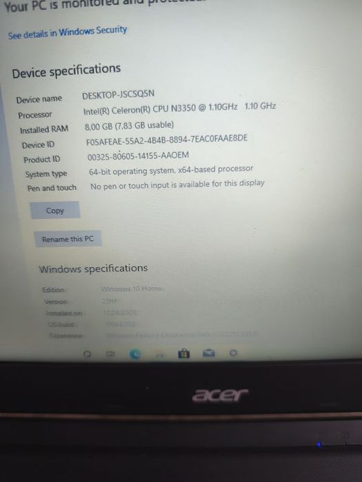 Acer Aspire ES1-571-32S3 NX.GCEEX.156 Laptop