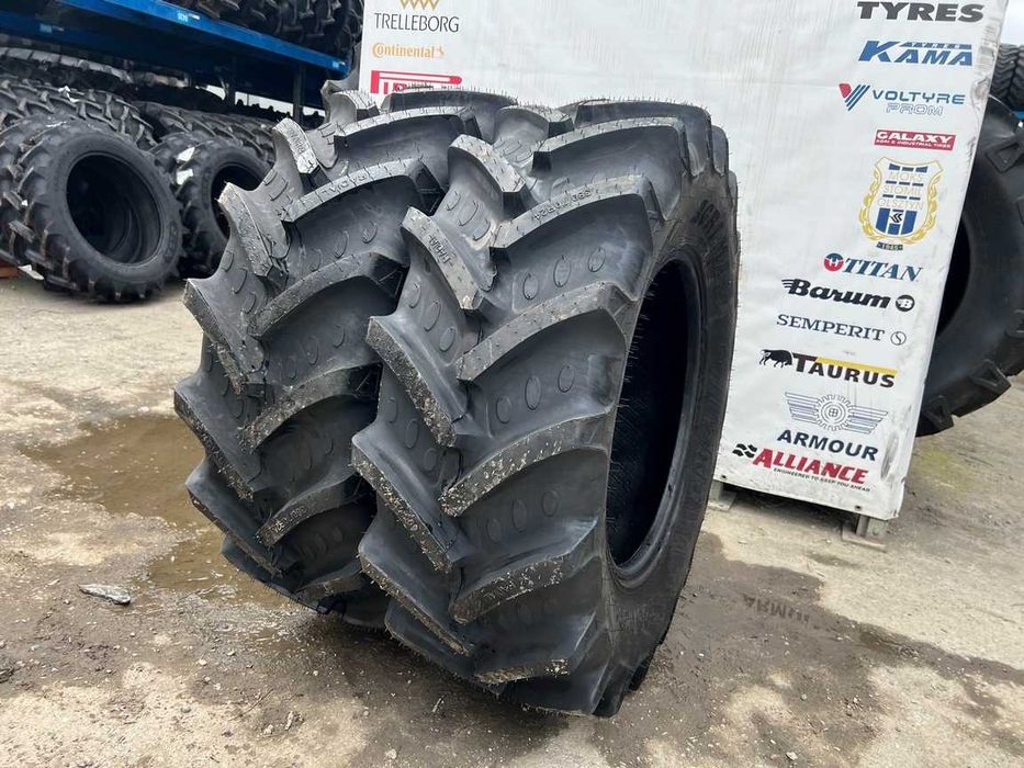 Anvelope noi 380/70R24 radiale pentru tractor fata