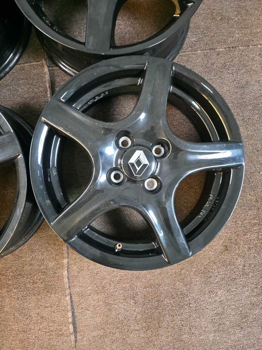 4 Jante Aliaj 4x100 15'' 5.5J ET 40 - Renault Clio Twingo / Dacia Logan Sandero Dokker