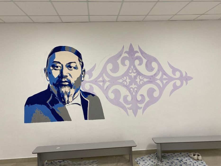 Роспись стен/ресунок стене/художник/мурал