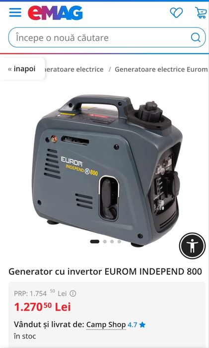 Vând generator și invertor