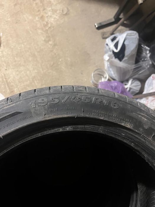 Продам  шины R16     195/45/16