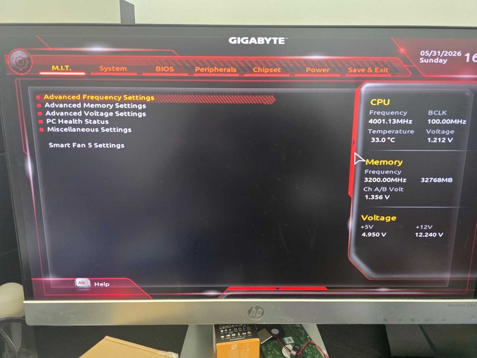32gb RAN Компютър със Intel Core i7-6700K overclock 32 GB DDR4 FURY  3200 2x16 плочки ,2 х 1 TB дискове във raid0 за бърза работа, FSP PSU, nvme ready