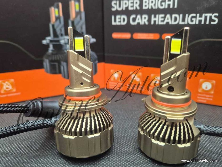 HB4 9006 Диодни крушки с подобрен фокус, LED крушки за автомобил 130W