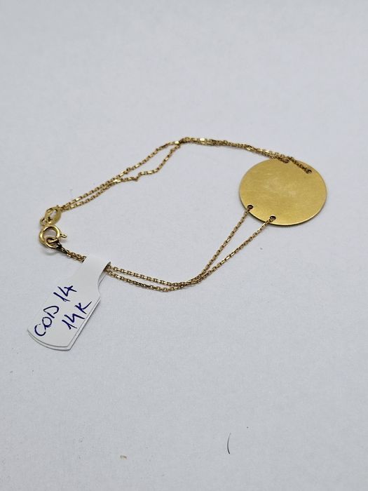 Vand bratara din aur 14 k 2.38 g cod 14