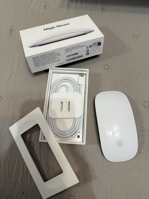 Мишка Apple Magic Mouse (2024) - White mxk53