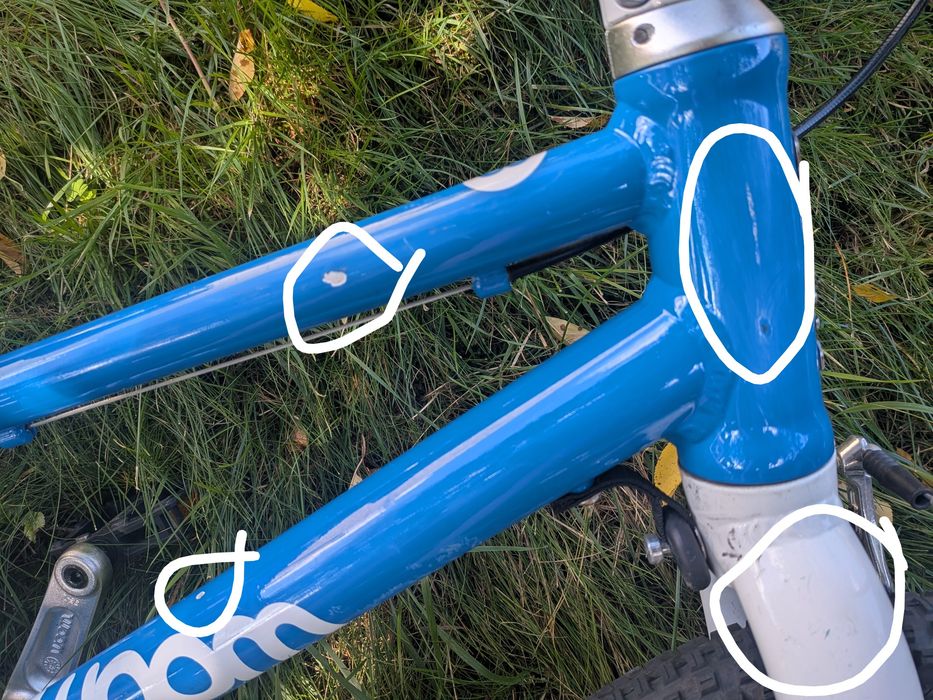 Bicicletă copii Woom 3 Albastră (16 inch) – Cumpărată în 2024