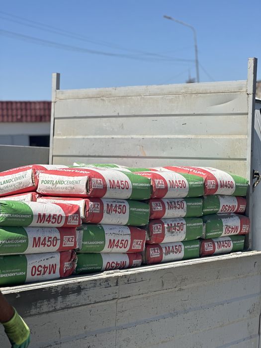 Портланд цемент с доставкой по городу по 2000тг