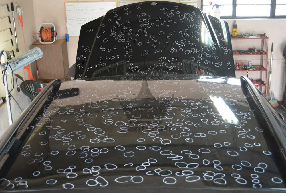 Премахване на следи от градушка  без пребоядисване ПДР .