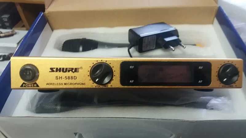 Чисто нови Професионални 2 безжични микрофони SH-300G