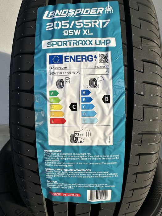 Нови летни гуми LANDSPIDER UHP 205/55R17 95W XL БОРД 2055517