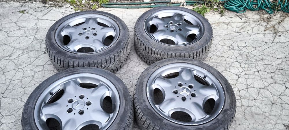 225/45/17 Mercedes Джанти със зимни гуми