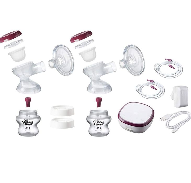 Двойной молокоотсос от Tommee tippee