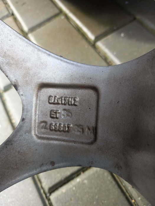 Джанти 5х100 със зимни гуми 17цола