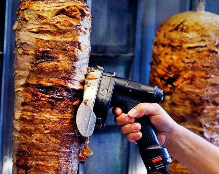 Aparat kebab,rotisor shaorma pe gaz cu 3 ,4,5 arzatoare NOU