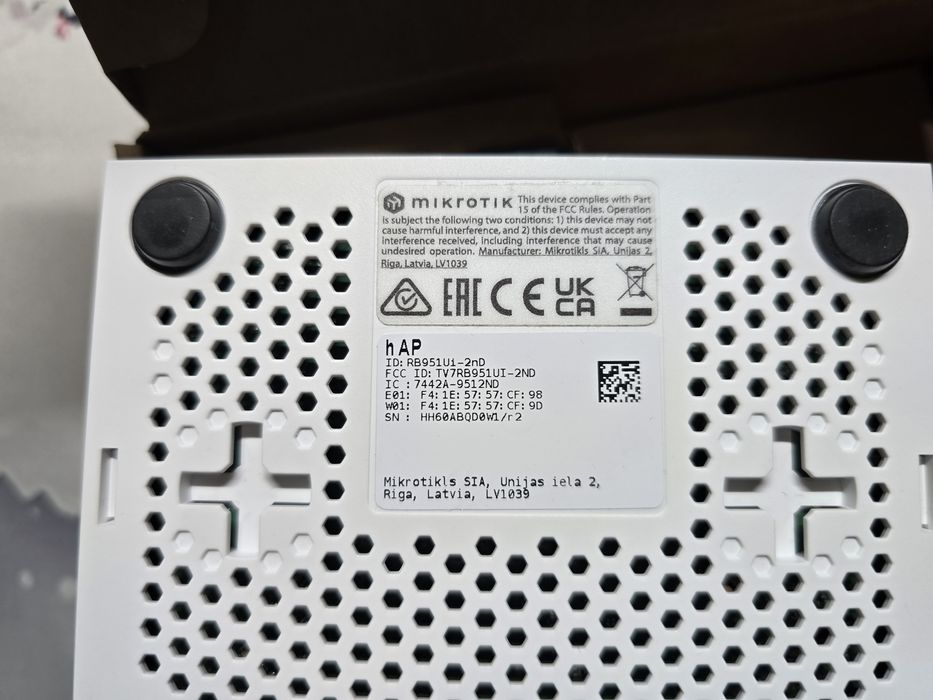 Mikrotik hAP и mikrotik hAP ac lite