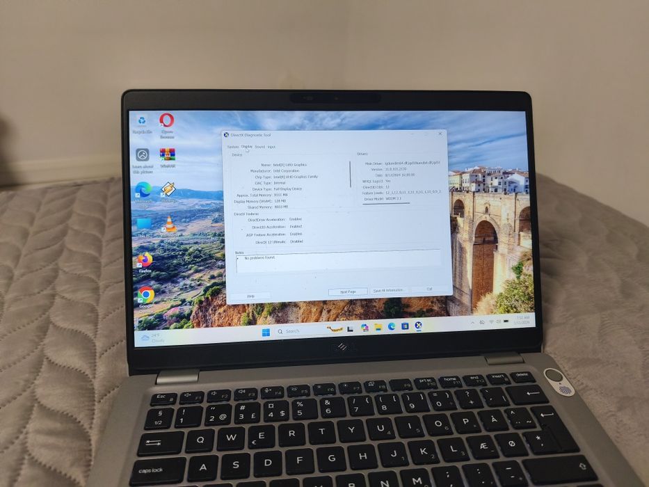 Laptop nou Dell Latitude i5 a10a Ram 16Gb video 8Gb  Windows 11 office