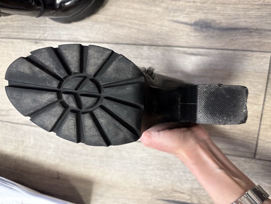 Ботильоны туфли обувь лакированные