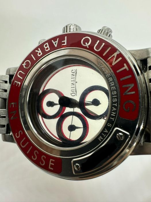 Ceas Quinting Mysterious Chronograph, 43 mm -A-