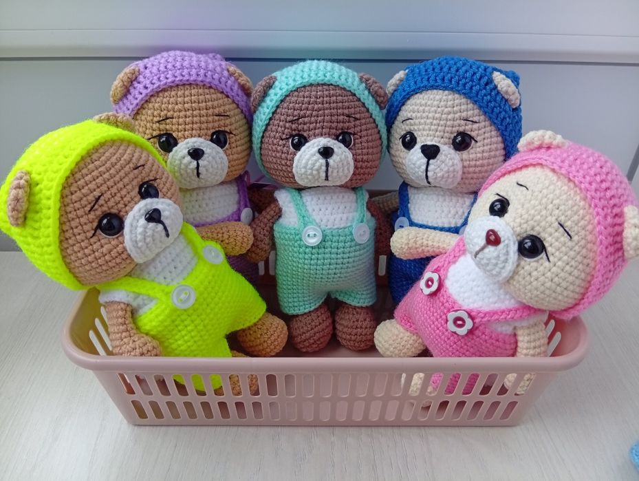 Продам изделия ручной работы: мягкие игрушки, носочки, пинетки, брелок