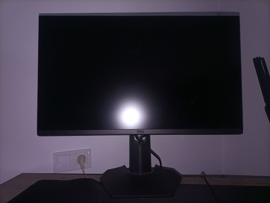 Monitor Gaming LED IPS Dell 27", QHD (2560x1440), 165Hz, 1ms, AMD FreeSync™ Premium, NVIDIA G-Sync™ Compatible, HDMI, 2x DisplayPort, Pivot, negru