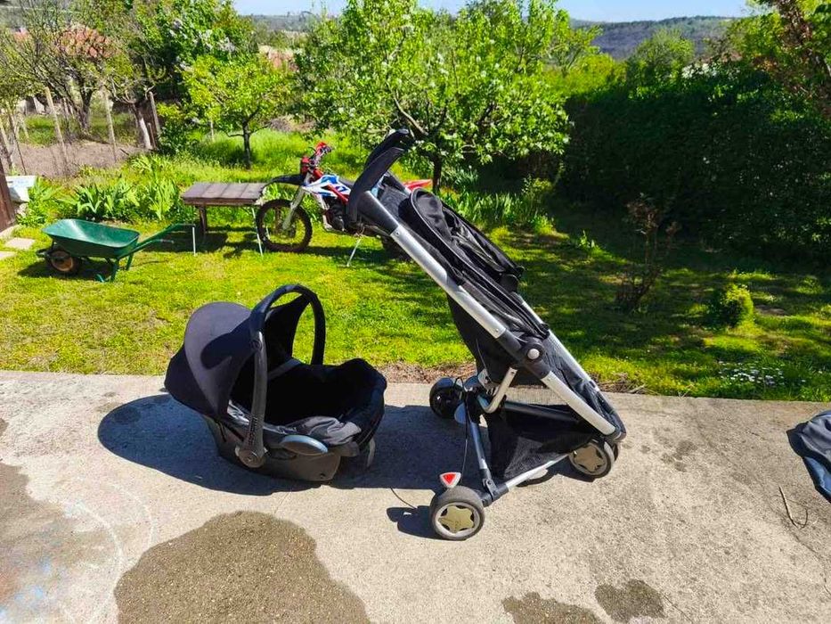 Количка и Столче за кола Maxi Cosi и основа за безопасно закрепване