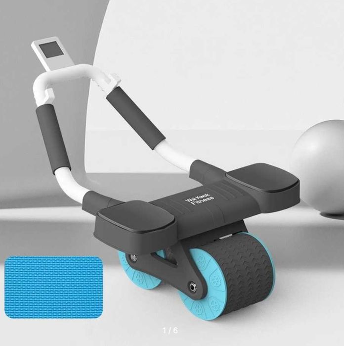 Отбойные ролики для живота со светодиодным цифровым счетчиком,