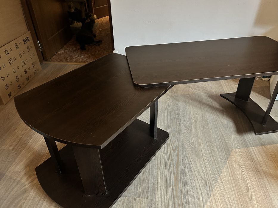 Birou, masuta cafea, comoda tv lemn