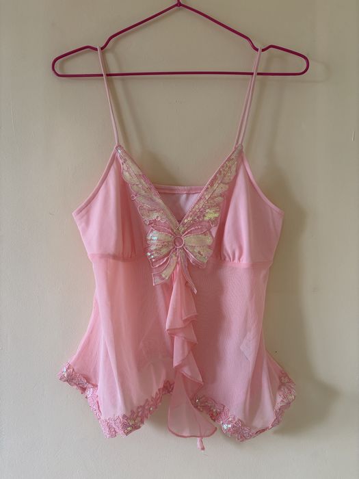 Y2K розов потник