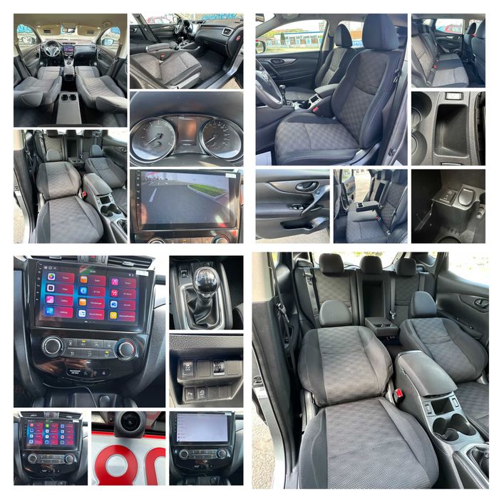 Nissan Qashqai 2 WD*benzina*navigatie*factura+fiscal*nr.rosii*af.2015