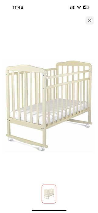 Кровать-манеж, в отличном состоянии, пользовались максимум 5 месяцев.