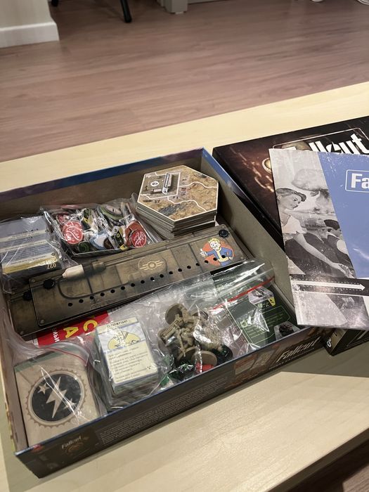 Настольные игры fallout, битва боевых магов