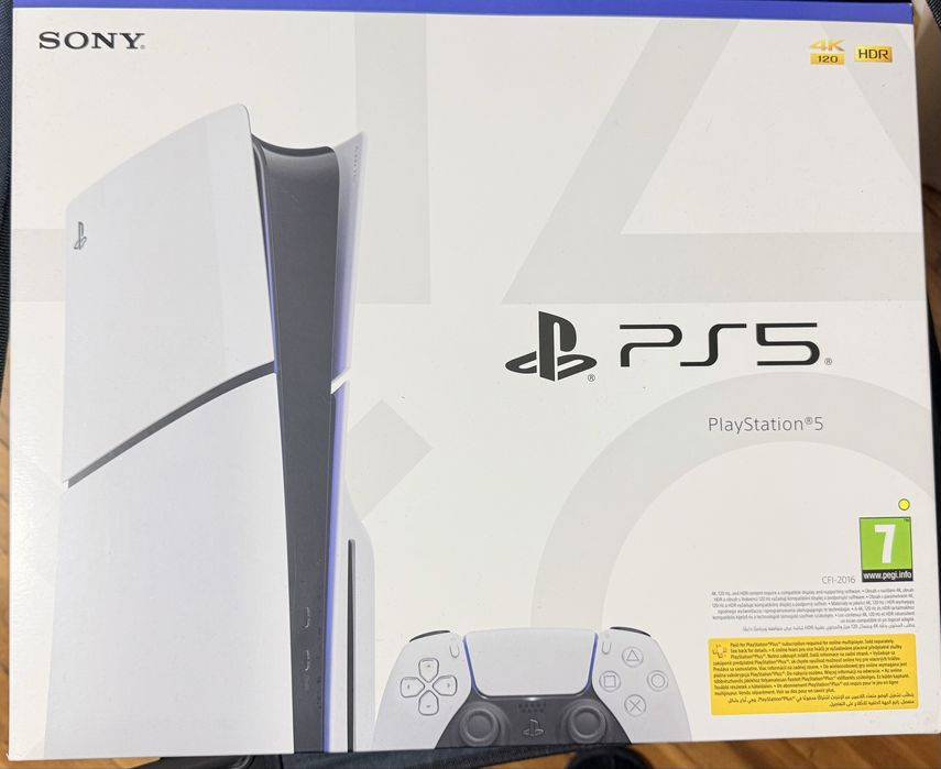 Нов Ps 5 slim 1 TB . Неразпечатан! Гаранция 2 години!